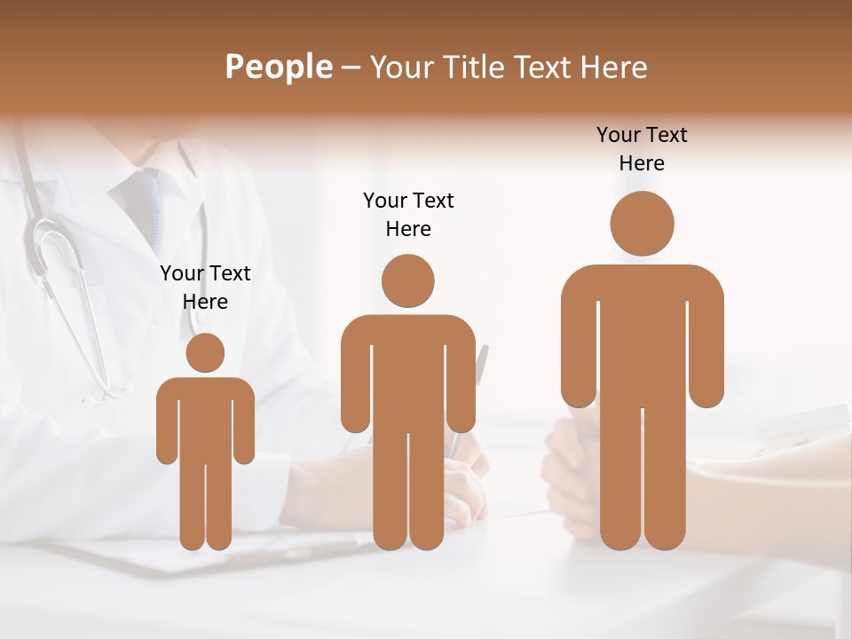 Man Clinic Hospital PowerPoint Template