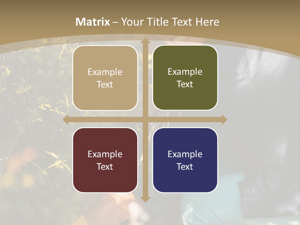 A Woman Sitting On The Ground With A Black Purse PowerPoint Template