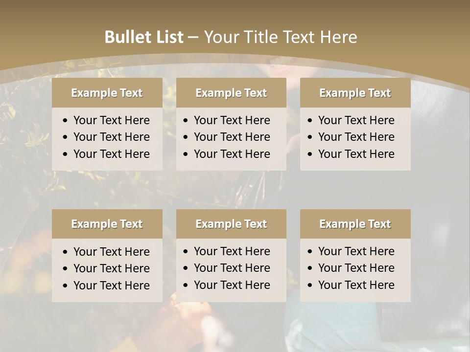 A Woman Sitting On The Ground With A Black Purse PowerPoint Template