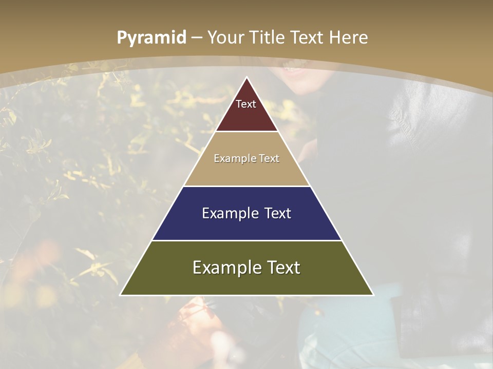 A Woman Sitting On The Ground With A Black Purse PowerPoint Template