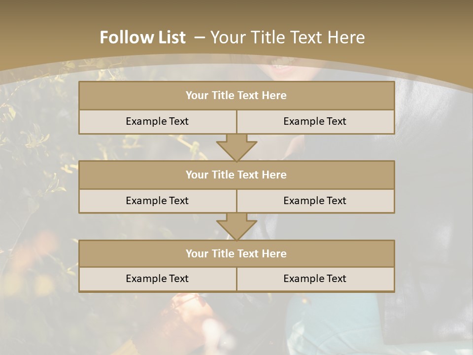 A Woman Sitting On The Ground With A Black Purse PowerPoint Template