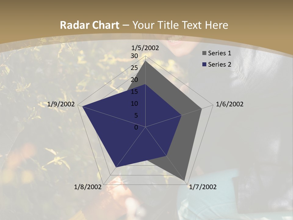 A Woman Sitting On The Ground With A Black Purse PowerPoint Template