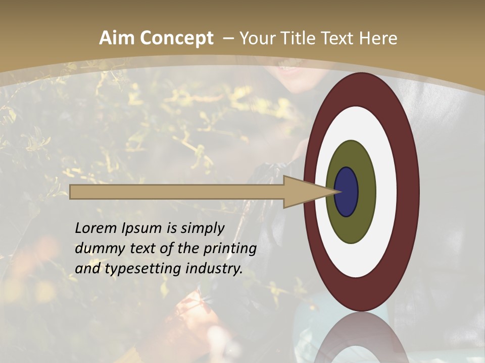 A Woman Sitting On The Ground With A Black Purse PowerPoint Template