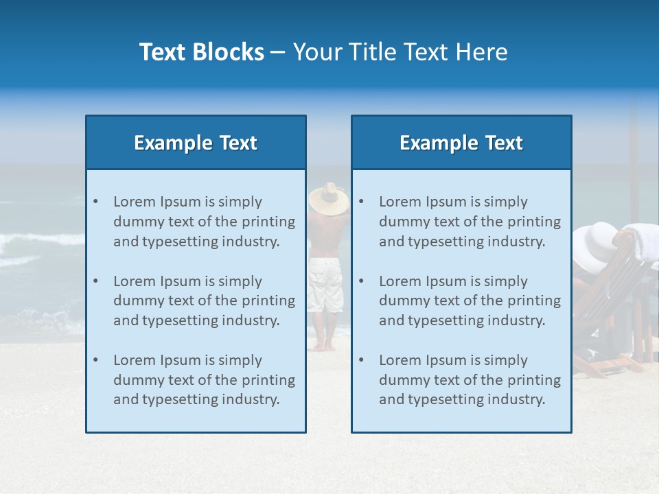 Torso Caucasian Background PowerPoint Template