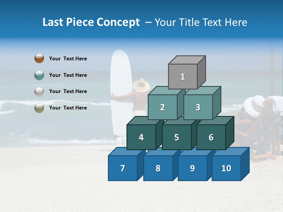 Torso Caucasian Background PowerPoint Template