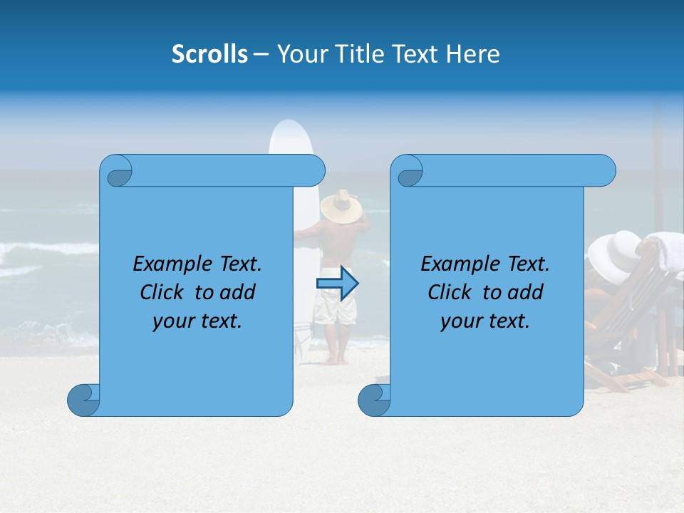 Torso Caucasian Background PowerPoint Template