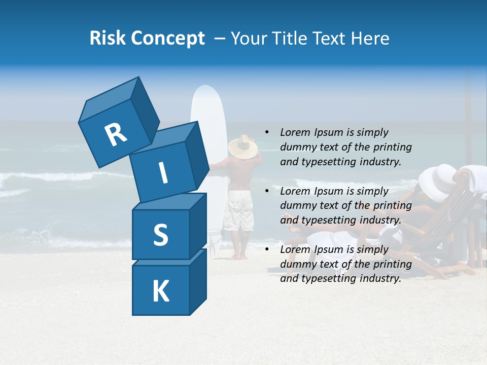 Torso Caucasian Background PowerPoint Template