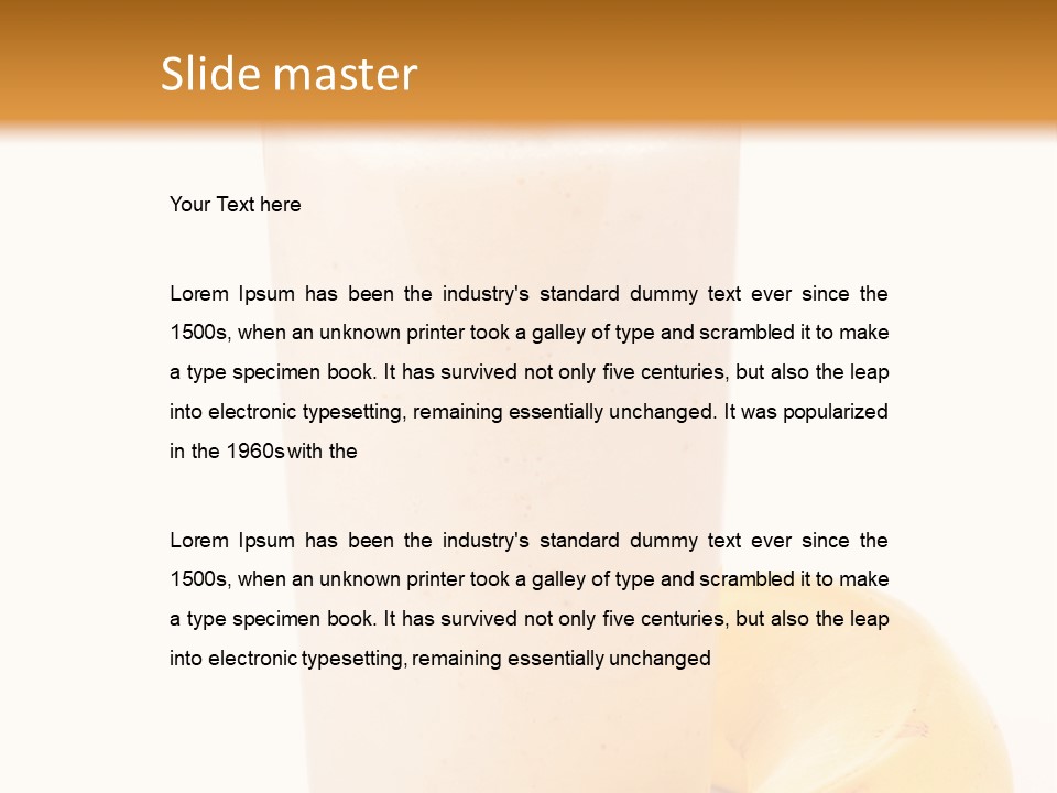 White Sweet Fresh PowerPoint Template