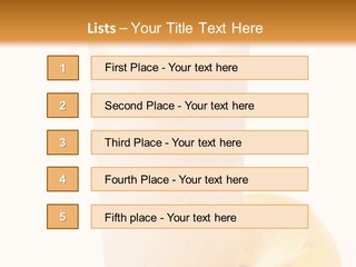 White Sweet Fresh PowerPoint Template