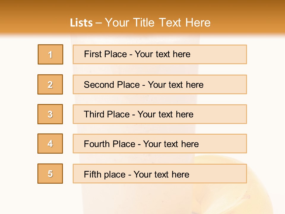 White Sweet Fresh PowerPoint Template