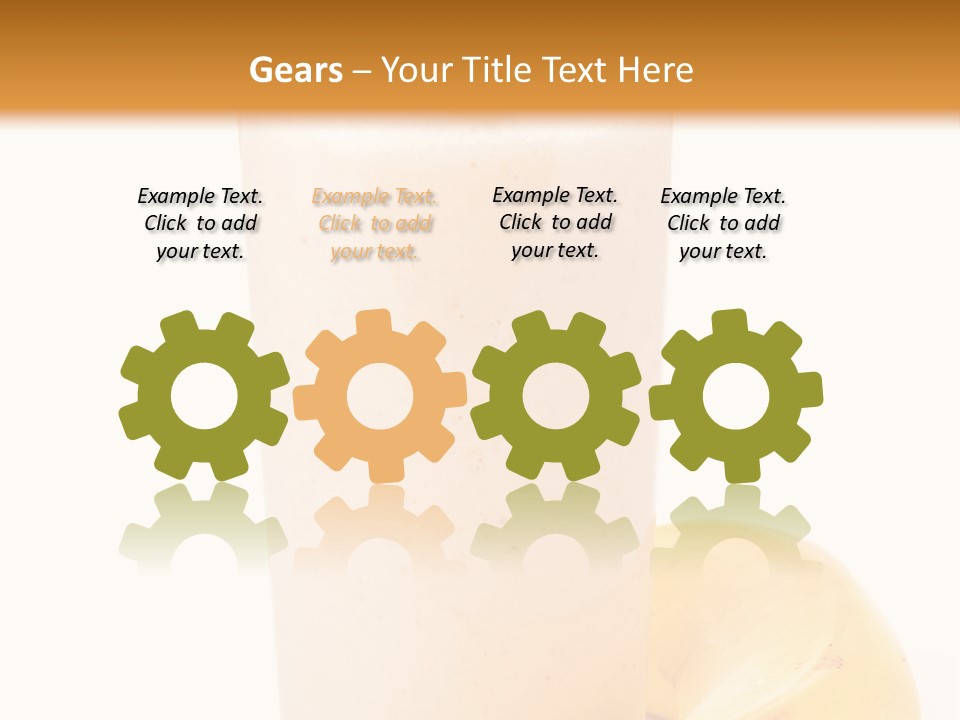 White Sweet Fresh PowerPoint Template