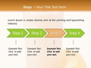 White Sweet Fresh PowerPoint Template