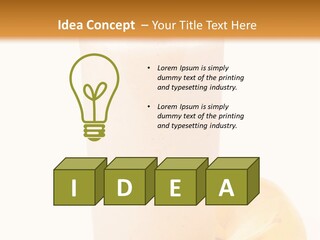 White Sweet Fresh PowerPoint Template