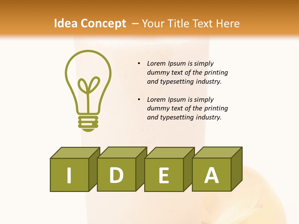 White Sweet Fresh PowerPoint Template