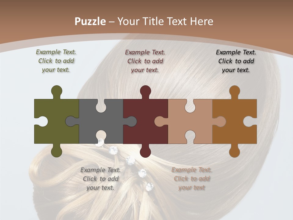 Model Styling Jewelry PowerPoint Template