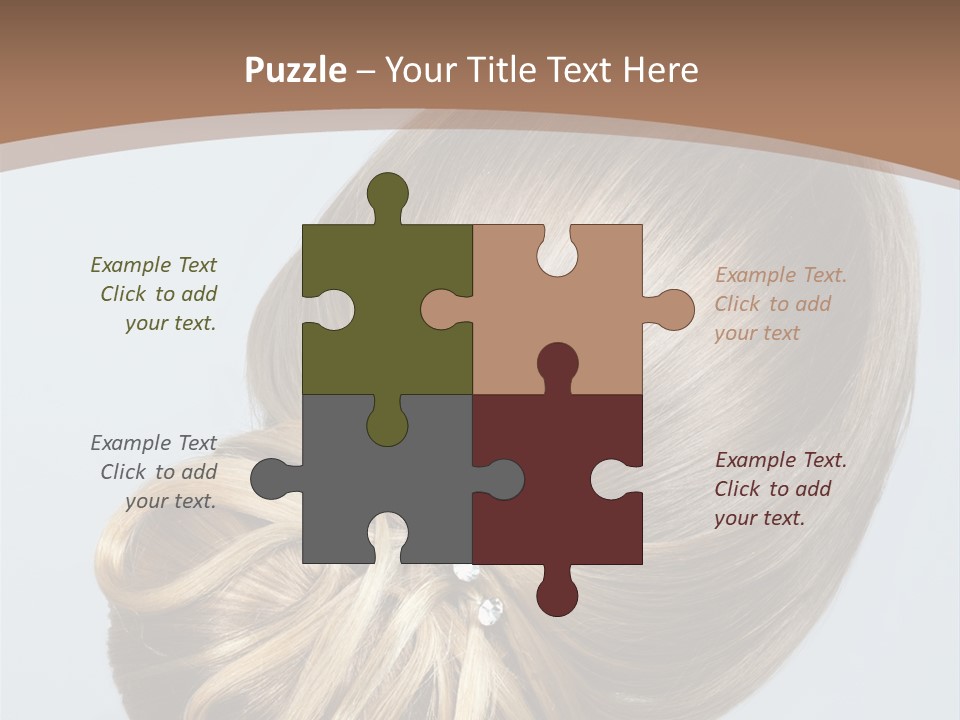 Model Styling Jewelry PowerPoint Template