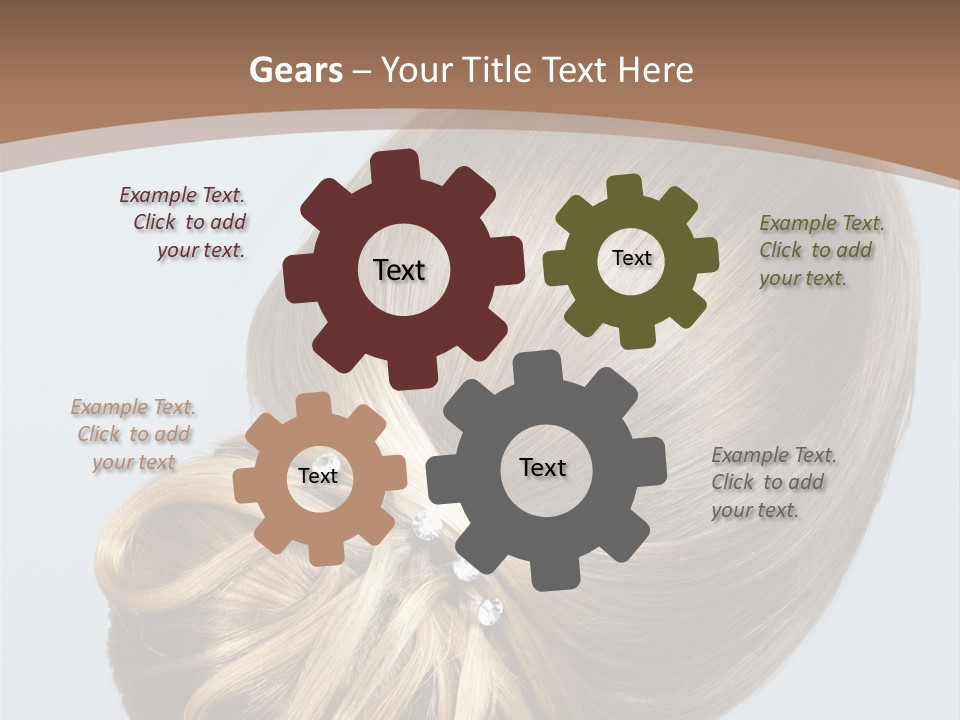 Model Styling Jewelry PowerPoint Template