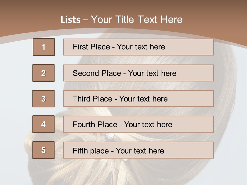 Model Styling Jewelry PowerPoint Template