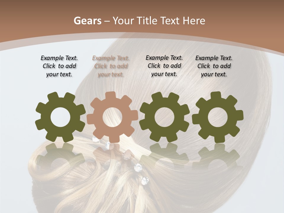 Model Styling Jewelry PowerPoint Template