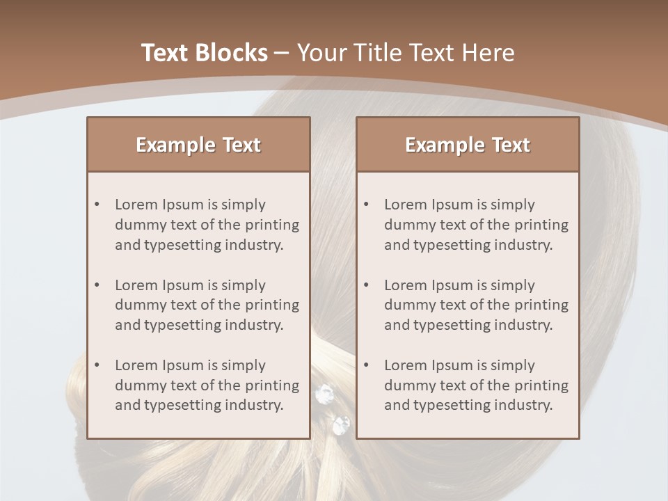 Model Styling Jewelry PowerPoint Template