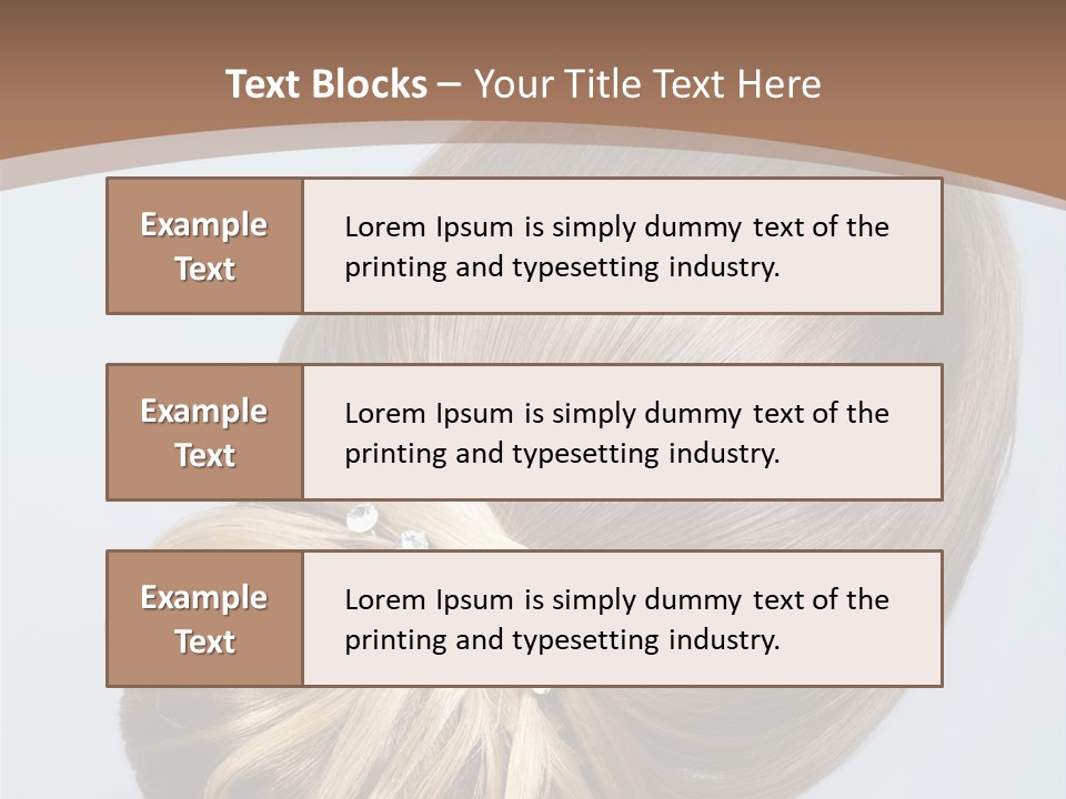 Model Styling Jewelry PowerPoint Template