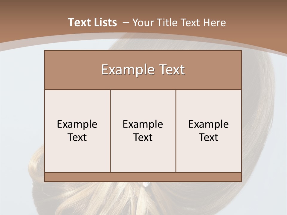 Model Styling Jewelry PowerPoint Template