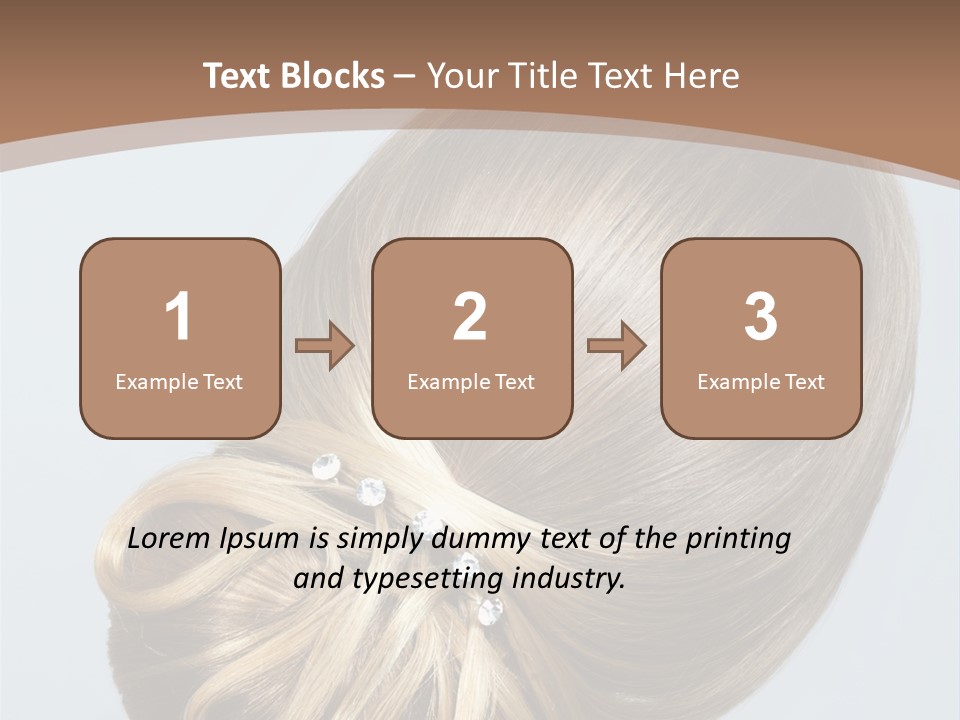 Model Styling Jewelry PowerPoint Template