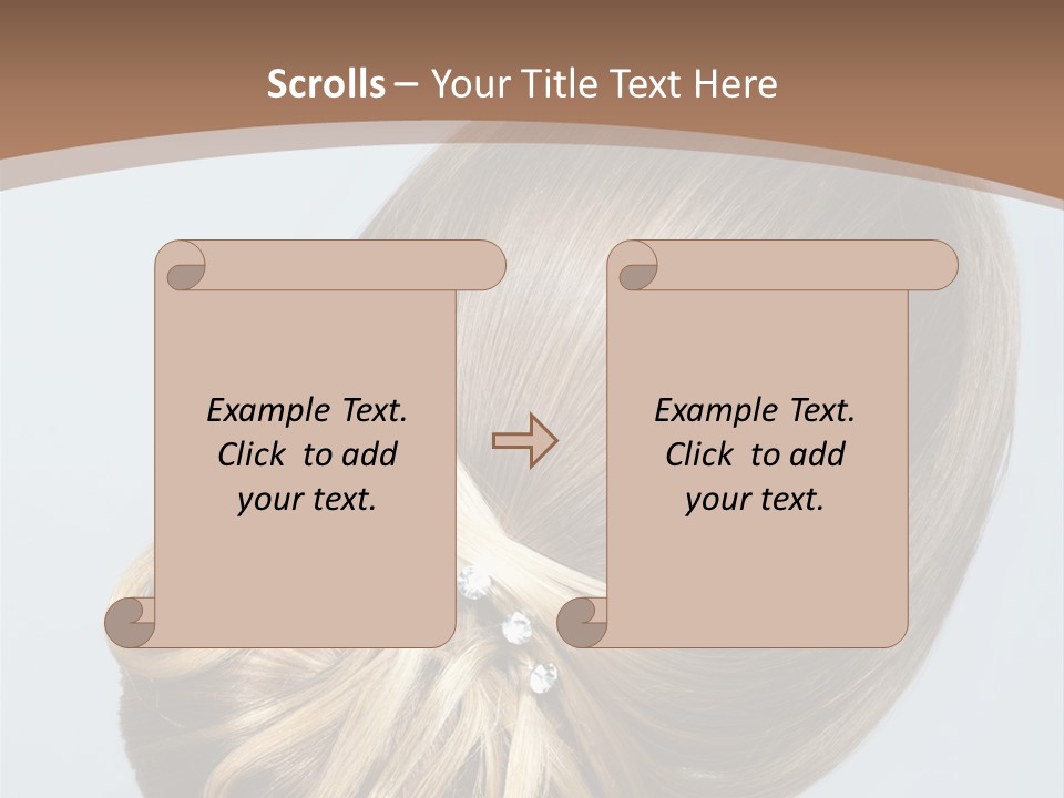 Model Styling Jewelry PowerPoint Template