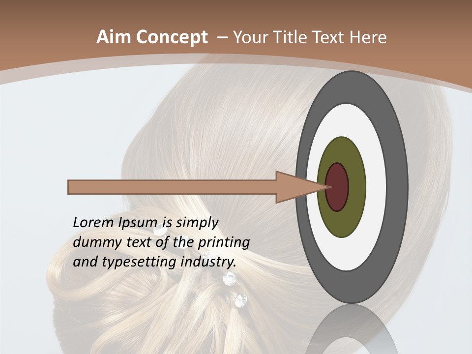 Model Styling Jewelry PowerPoint Template