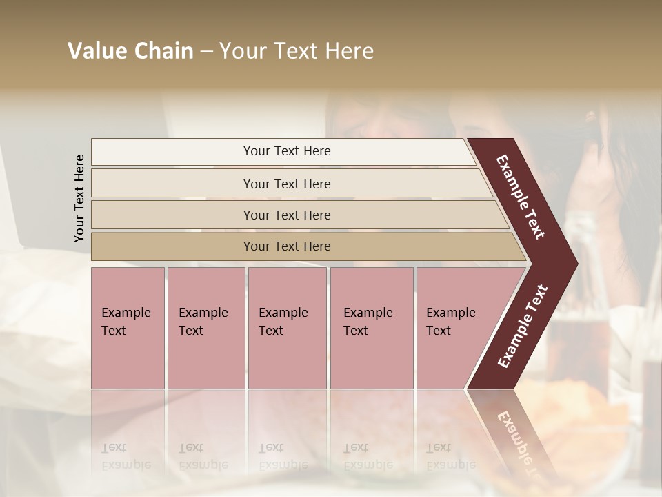 Pillows Friends Chips PowerPoint Template