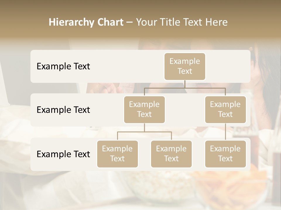 Pillows Friends Chips PowerPoint Template