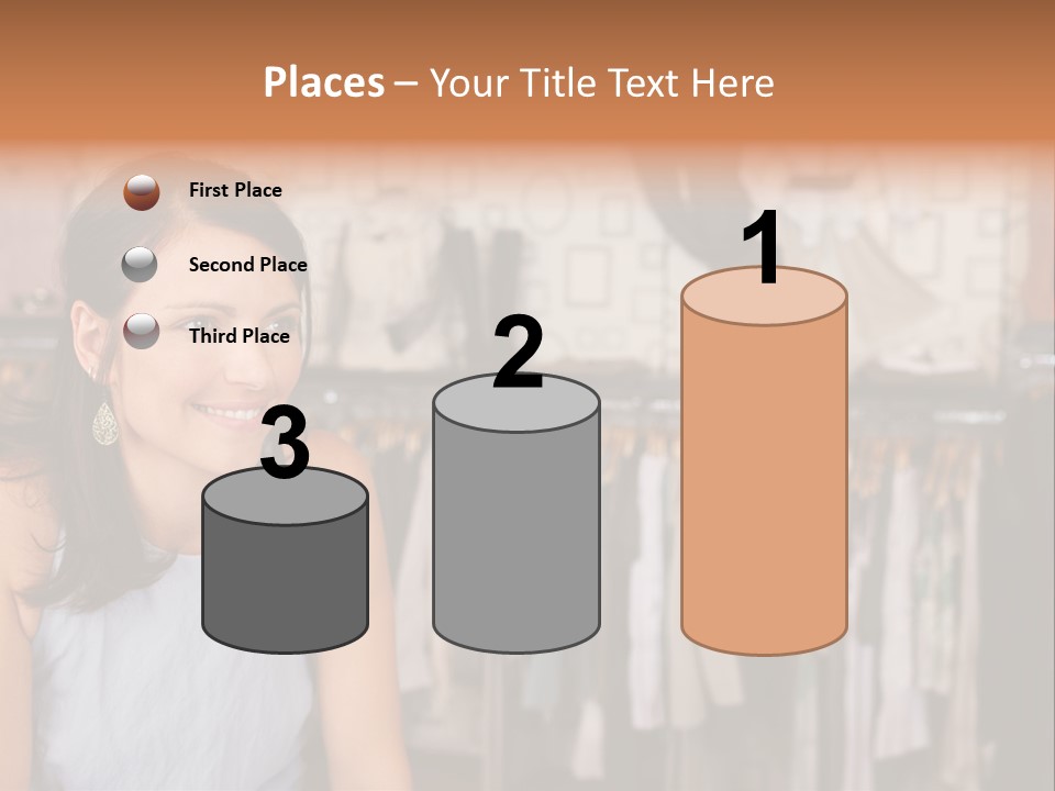 Friendly Trend Smiling PowerPoint Template