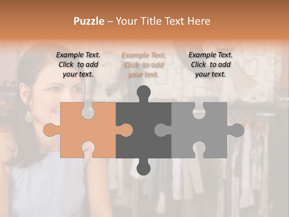 Friendly Trend Smiling PowerPoint Template