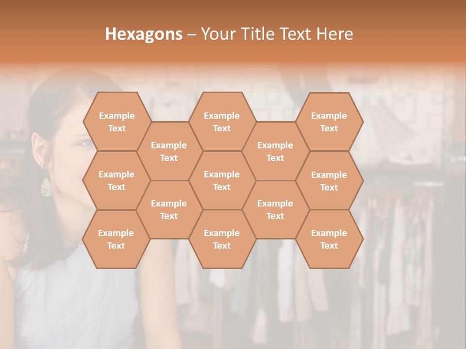 Friendly Trend Smiling PowerPoint Template