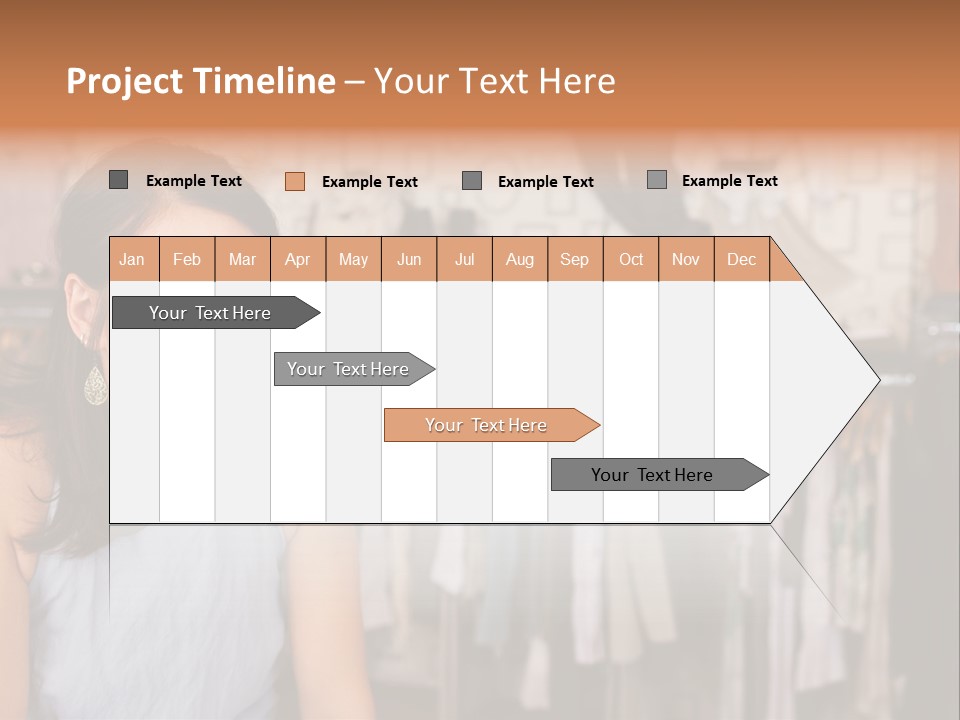 Friendly Trend Smiling PowerPoint Template
