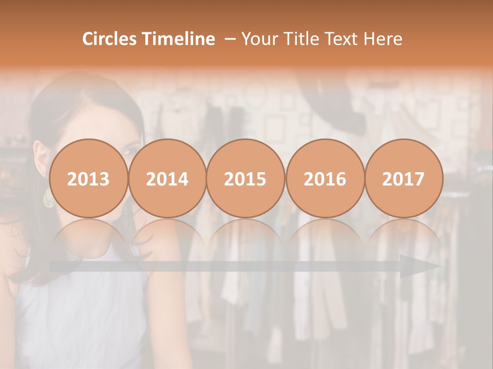Friendly Trend Smiling PowerPoint Template