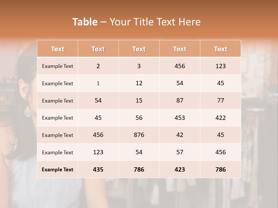 Friendly Trend Smiling PowerPoint Template