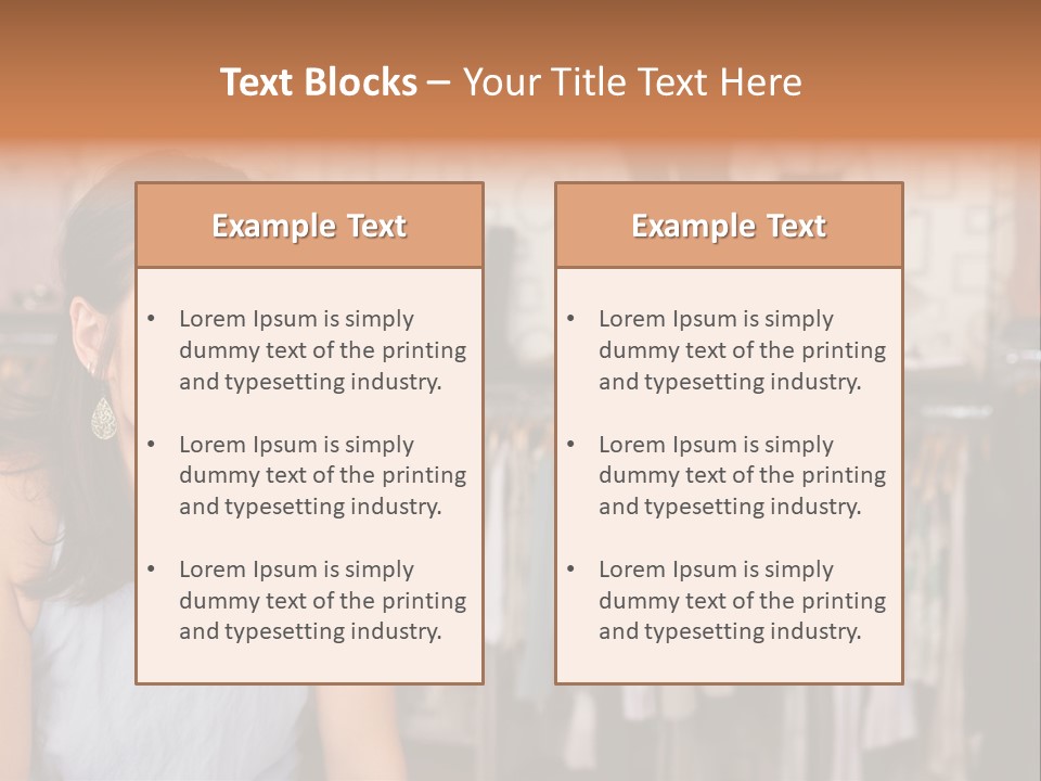 Friendly Trend Smiling PowerPoint Template