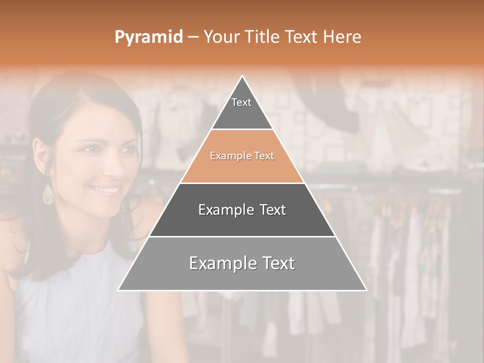 Friendly Trend Smiling PowerPoint Template