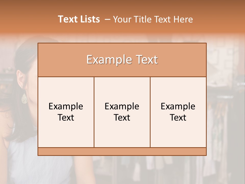 Friendly Trend Smiling PowerPoint Template