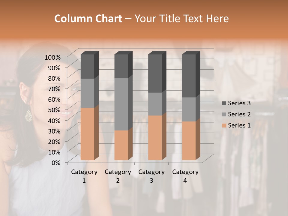 Friendly Trend Smiling PowerPoint Template