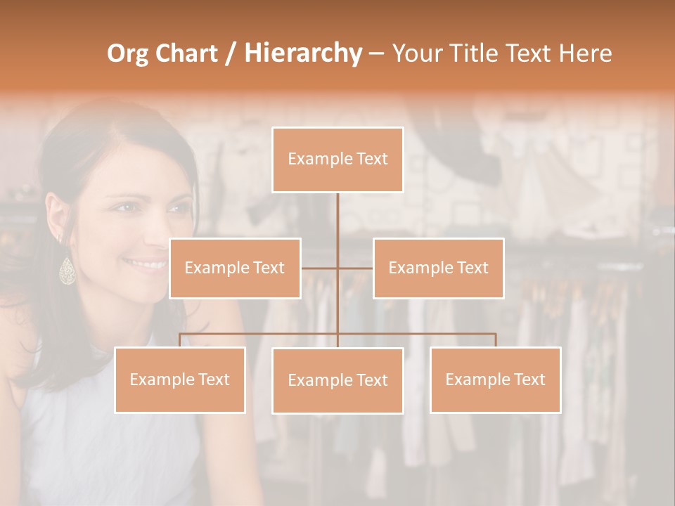 Friendly Trend Smiling PowerPoint Template