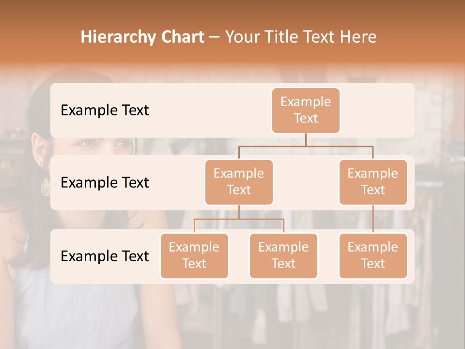 Friendly Trend Smiling PowerPoint Template