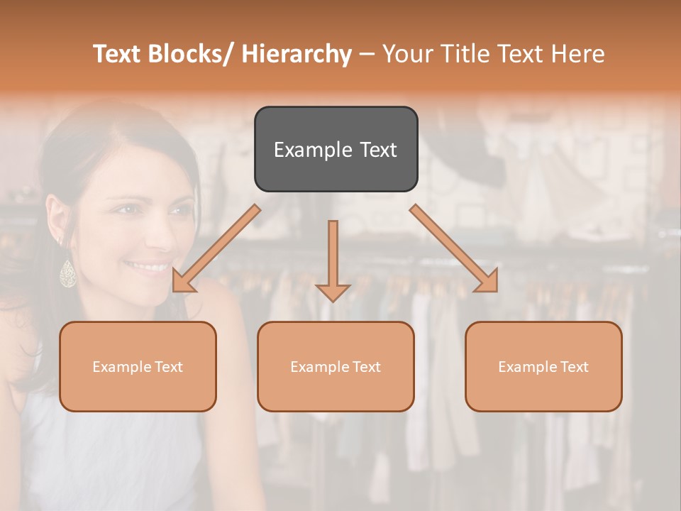 Friendly Trend Smiling PowerPoint Template