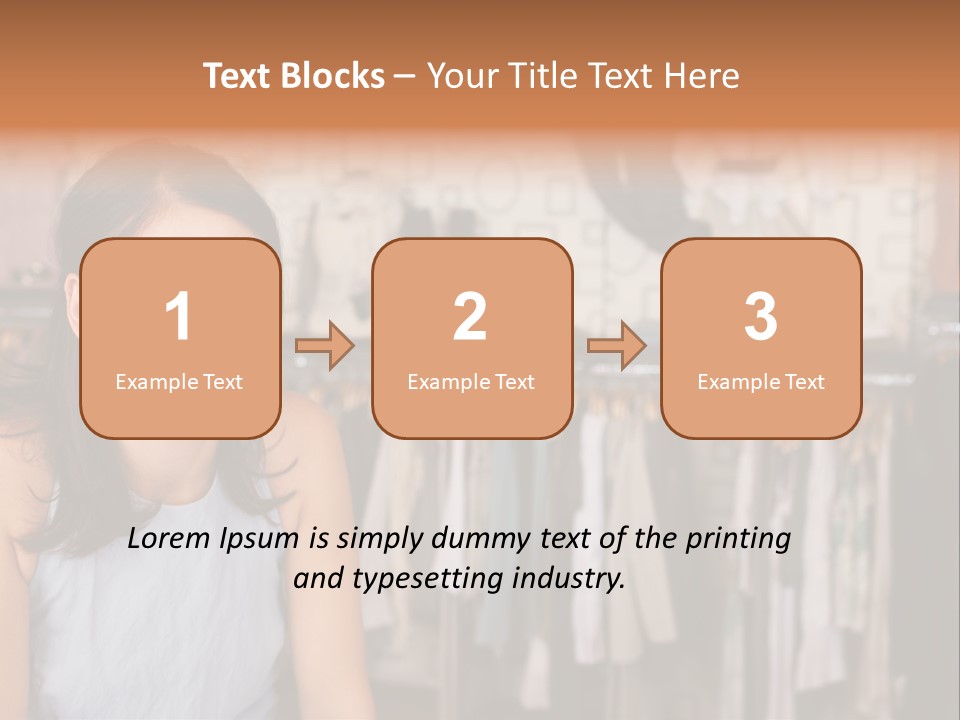 Friendly Trend Smiling PowerPoint Template