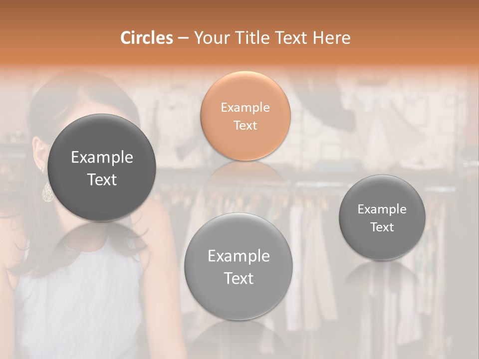 Friendly Trend Smiling PowerPoint Template