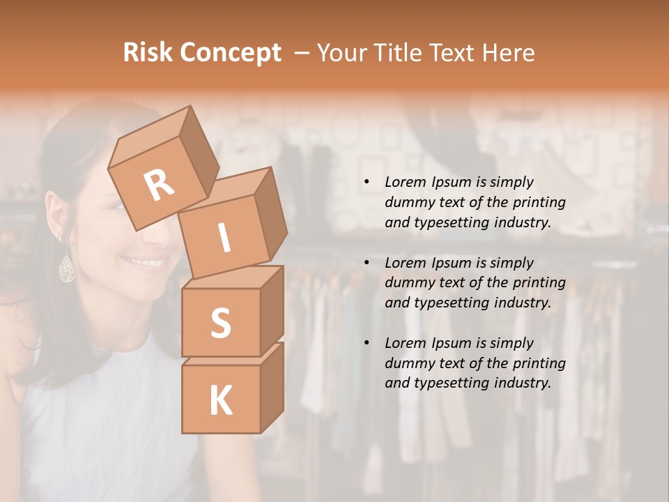 Friendly Trend Smiling PowerPoint Template