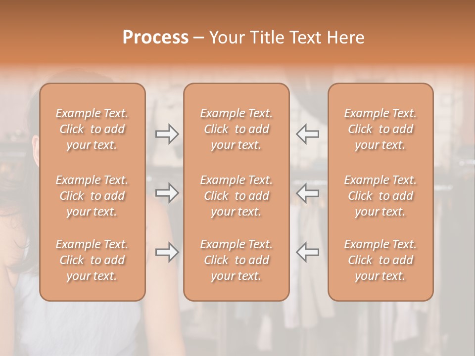 Friendly Trend Smiling PowerPoint Template