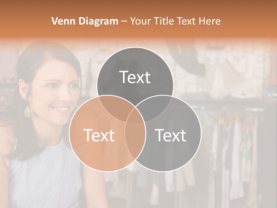 Friendly Trend Smiling PowerPoint Template