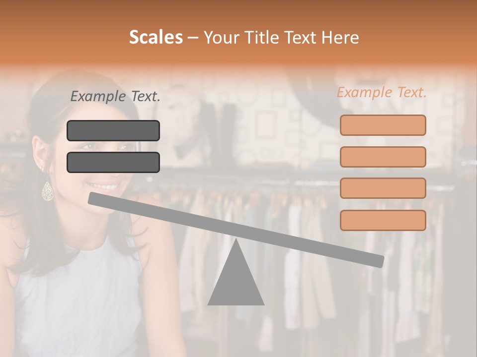 Friendly Trend Smiling PowerPoint Template